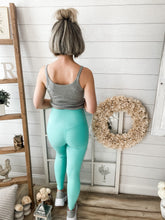Load image into Gallery viewer, Mint Athletic High Waisted Leggings