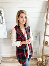 Load image into Gallery viewer, The Christmas Plaid Vest