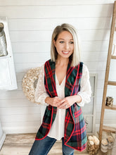 Load image into Gallery viewer, The Christmas Plaid Vest