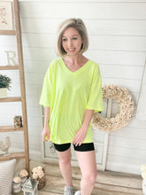 Load image into Gallery viewer, Black High Waisted Cotton Biker Shorts