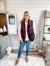 Load image into Gallery viewer, The Christmas Plaid Vest