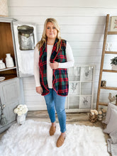 Load image into Gallery viewer, The Christmas Plaid Vest