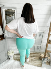 Load image into Gallery viewer, Mint Athletic High Waisted Leggings