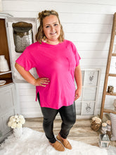 Load image into Gallery viewer, Plus Size Snake Embossed Faux Leather Leggings