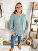 Load image into Gallery viewer, Waffle Lightweight Sweater