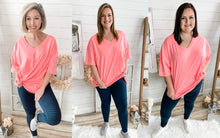 Load image into Gallery viewer, Navy Cotton Motto Leggings