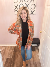 Load image into Gallery viewer, Rustic Colored Plaid Lightweight Shacket
