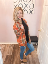 Load image into Gallery viewer, Rustic Colored Plaid Lightweight Shacket
