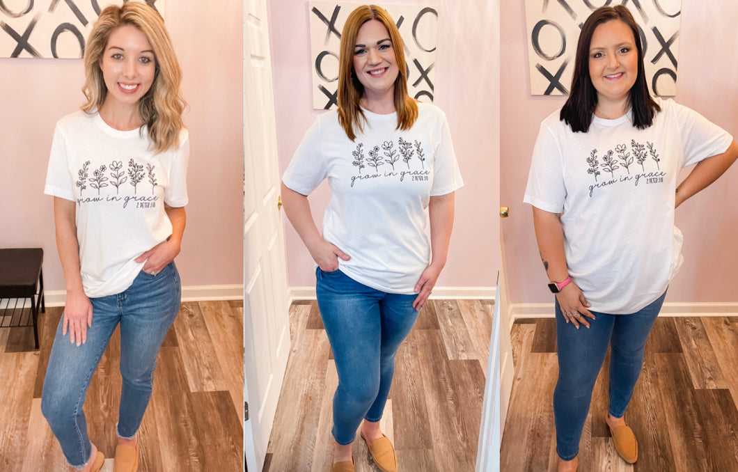 Grow In Grace Graphic T-Shirt