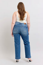 Load image into Gallery viewer, JUDY BLUE Medium Wash High Rise Straight Jeans (Sizes: 0-24)
