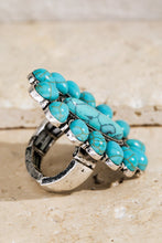 Load image into Gallery viewer, Turquoise Boho Western Ring
