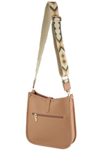 Load image into Gallery viewer, LIGHT PINK Mauve Crossbody Bag With Aztec Guitar Strap
