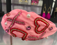 Load image into Gallery viewer, Pink XOXO Headband
