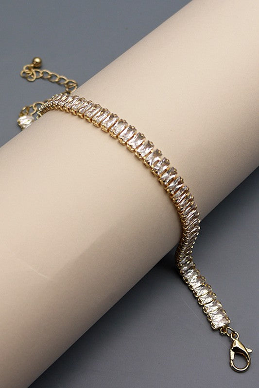 Baguette Crystal Bracelet
