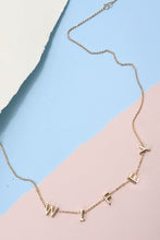 Load image into Gallery viewer, Dainty WIFEY Necklace
