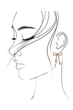 Load image into Gallery viewer, Rhinestone Bow Earrings
