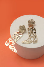 Load image into Gallery viewer, Cowgirl Western Flower Boot Earrings
