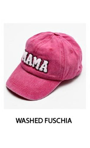Sherpa Mama Mineral Washed Fuchsia Hat