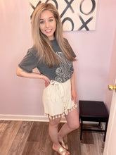 Load image into Gallery viewer, Tassel Trim Wrap Skort
