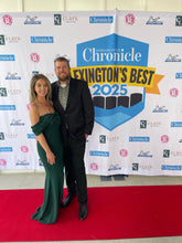 Load image into Gallery viewer, Hunter Green Pleated Off The Shoulder Rhinestone Trim Dress
