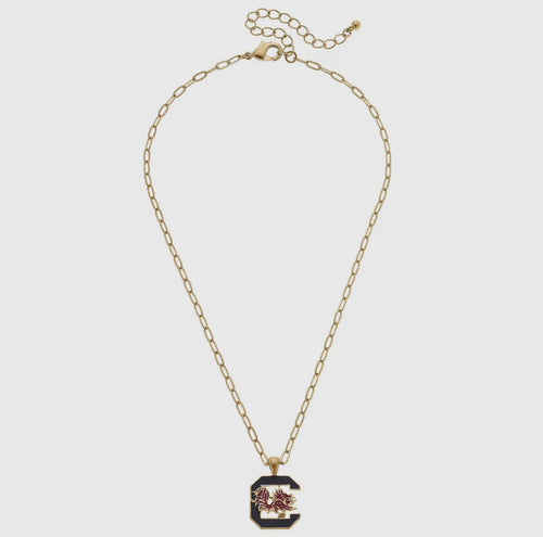 South Carolina Gamecocks Pendant Necklace