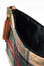 Load image into Gallery viewer, Plaid Crossbody Clutch Purse
