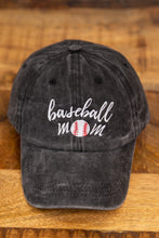 Load image into Gallery viewer, Baseball Mom Embroidered Cap Hat
