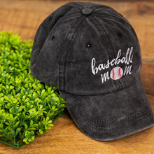 Load image into Gallery viewer, Baseball Mom Embroidered Cap Hat
