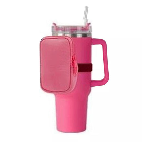 Pink Tumbler Pouch (No Tumbler- Pouch Only)