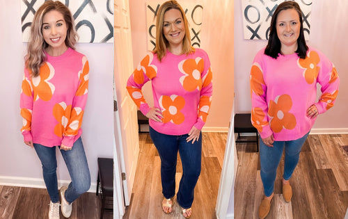 Flower Power Sweater