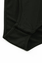 Load image into Gallery viewer, Black One Shoulder Fringed Bodysuit

