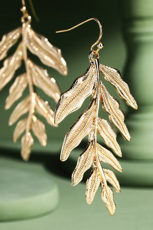 Leaf Dangle Earrings