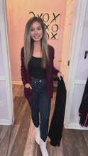 Load and play video in Gallery viewer, Garnet Cardigan (Sizes: S-3XL)
