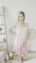 Load and play video in Gallery viewer, Ombre Swiss Dot Ruffled Tiered Dress
