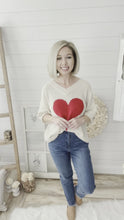 Load and play video in Gallery viewer, Knitted Heart Top
