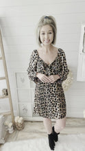 Load and play video in Gallery viewer, Leopard Print Mini Dress
