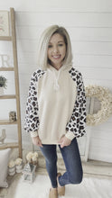 Load and play video in Gallery viewer, Leopard Print Hoodie
