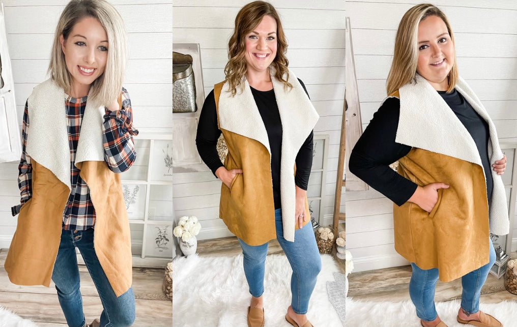 Camel Sherpa Vest