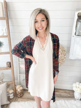Load image into Gallery viewer, Nude Lace Fringed Detailed Mini Dress
