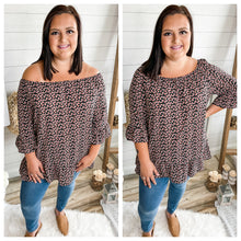 Load image into Gallery viewer, Plus Size Ruffle Sleeve Floral Top
