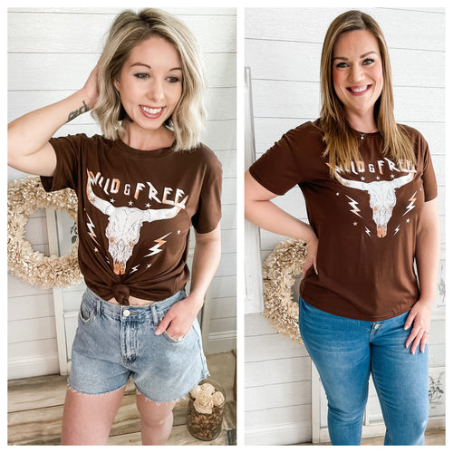 Wild & Free Graphic T-Shirt