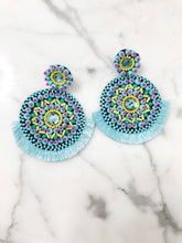 Load image into Gallery viewer, Multi Colored Beaded Beauty Earrings

