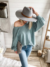 Load image into Gallery viewer, Waffle Lightweight Sweater Top
