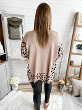 Load image into Gallery viewer, Leopard Print Side Slit Sweater
