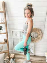 Load image into Gallery viewer, Mint Athletic High Waisted Leggings
