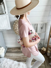 Load image into Gallery viewer, Floral Double Zipper Clutch - NO Wristlet Attached
