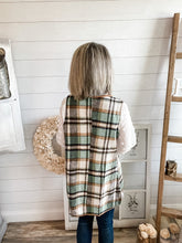 Load image into Gallery viewer, Go Green Plaid Vest

