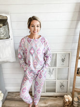 Load image into Gallery viewer, Pastel Aztec Loungewear Set
