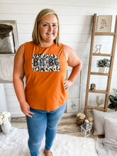 Load image into Gallery viewer, Leopard BABE Graphic Tank Top
