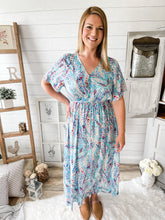 Load image into Gallery viewer, Floral Print Lilly Inspired Lightweight Maxi Dress
